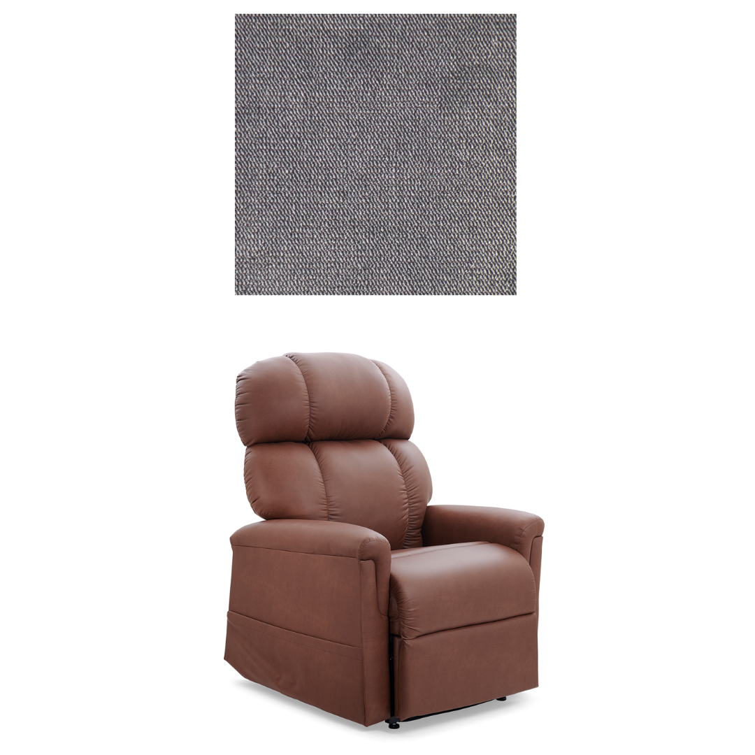 Golden Tech PR545 Recliner with Assisted Lift - Twilight & MaxiComfort Positioning - Sterling